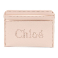 Chloé Women's 'Logo-Embroidered' Card Holder