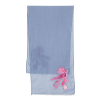 Paul Smith Women's 'Floral-Embroidered' Wool Scarf