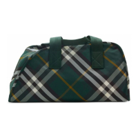 Burberry Men's 'Medium Shield Check-Pattern' Duffle Bag