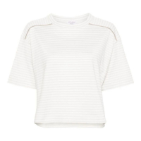 Brunello Cucinelli Women's 'Striped' T-Shirt