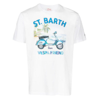 Mc2 Saint Barth T-shirt 'Illustration-Print' pour Hommes
