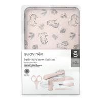 Suavinex Set de soins pour bébé 'Baby Manicure' - pink 7 Pièces