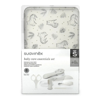 Suavinex Set de soins pour bébé 'Baby Manicure' - grey 7 Pièces