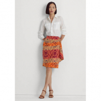 LAUREN Ralph Lauren Women's 'Geometric' Wrap Skirt