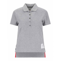 Thom Browne Polo 'Tricolor Detail On The Back' pour Femmes