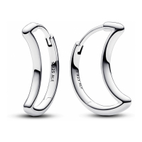 Pandora Women's 'Moon Hoop' Earrings