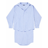 Balenciaga Robe chemise 'Bb Classic Layered' pour Femmes