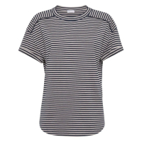 Brunello Cucinelli T-shirt 'Striped' pour Femmes