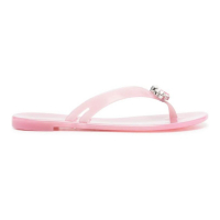 Casadei Tongs 'Jelly Crystal-Embellished' pour Femmes