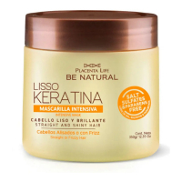Be Natural 'Lisso Keratina' Hair Mask - 350 ml