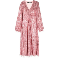 Rotate Birger Christensen Robe maxi 'Fringed Sequin-Embellished' pour Femmes