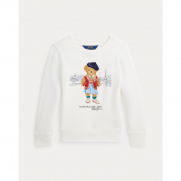 Ralph Lauren Sweatshirt 'Polo Bear Paris' pour Petites filles
