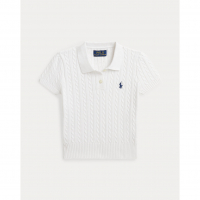 Ralph Lauren Little Girl's 'Mini-Cable' Polo Shirt