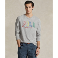Polo Ralph Lauren T-Shirt manches longues 'Classic-Fit Logo' pour Hommes