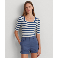 LAUREN Ralph Lauren 'Striped' T-Shirt für Damen