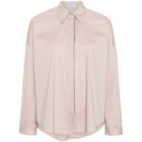 Brunello Cucinelli 'Beaded-Trim Button-Up' Hemd für Damen