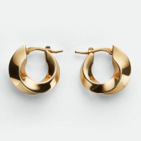 Bottega Veneta Women's 'Twist Hoop' Earrings