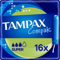 Tampax 'Compact Super' Tampon - 18 Pieces