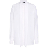 Dolce & Gabbana Men's 'Scarf-Collar' Shirt