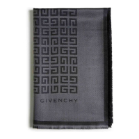 Givenchy Écharpe en laine '4G Frayed Edge' pour Femmes