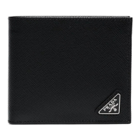 Prada Men's 'Triangle-Logo Bifold' Wallet