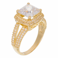 Oro Di Oro Women's 'Carré d'Amour' Ring
