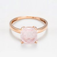 Oro Di Oro Women's 'Quartz Unique' Ring