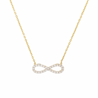Oro Di Oro Women's 'Infinity' Necklace
