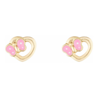Oro Di Oro 'Cœurs' Ohrringe für Mädchen