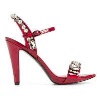 Karl Lagerfeld Paris Women's 'Claude Embellished' Ankle Strap Sandals