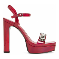 Karl Lagerfeld Paris Women's 'Jala Jeweled' Ankle Strap Sandals