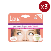 Loua Patchs contour des yeux 'Anti-Cernes' - 5 ml, 3 Pack