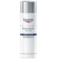 Eucerin Crème de nuit 'Hyaluron-Filler Extra Riche' - 50 ml