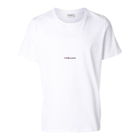 Saint Laurent Men's 'Logo' T-Shirt