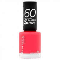 Rimmel London '60 Seconds Super Shine' Nail Polish - 420 Coralicious 8 ml