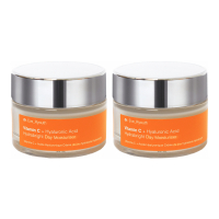 Dr. Eve_Ryouth 'Vitamin C + Hyaluronic Acid Hydrabright' Day Cream - 50 ml, 2 Pieces