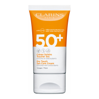 Clarins Crème solaire pour le visage 'Dry Touch SPF50+' - 50 ml