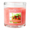 'Colonial Ovals' Scented Candle - Fresh Strawberry Rhubarb 226 g