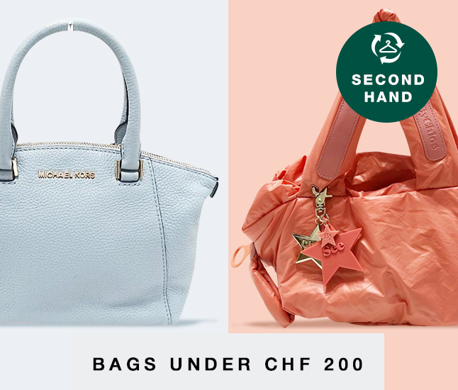 g SECOND BAGS UNDER CHF 200 