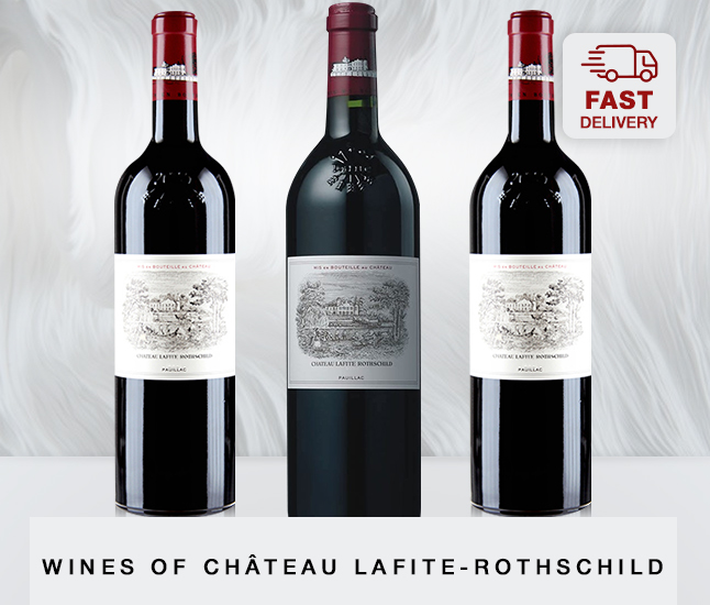  FAST DELIVERY WINES OF CHATEAU LAFITE-ROTHSCHILD 