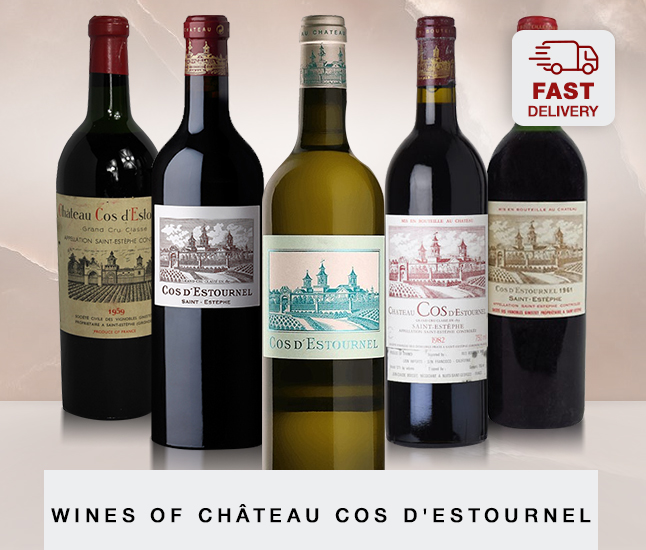  WINES OF CHATEAU COS D'ESTOURNEL 