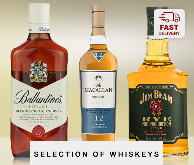  S SELECTION OF WHISKEYS 
