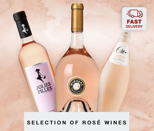  FAST DELIVERY SELECTION OF ROSE WINES 