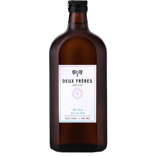 Deux Frères Dry Gin 50 cl