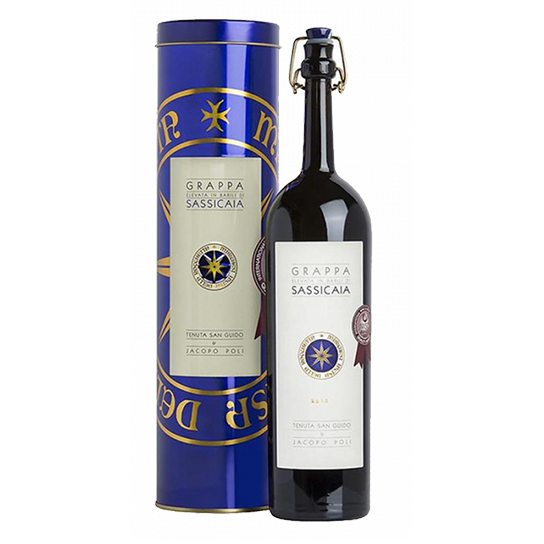 Tenuta San Guido - Poli Distillerie Grappa Barili di Sassicaia 50cl