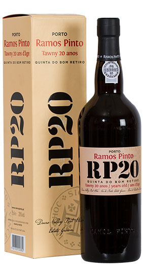 Ramos Pinto Porto Tawny 20 ans (étui)Quinta do Bom Retiro 75cl