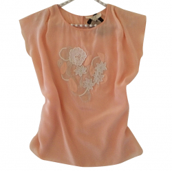 Vanessa Bruno Seidentop mit Stickerei