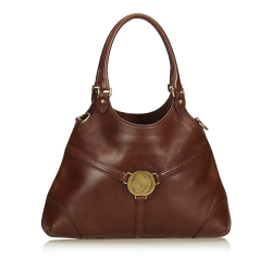 Gucci Leather Reins Hobo