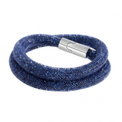 Swarovski Crystal Stardust plated convertible / double bracelet