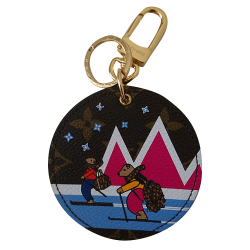 Louis Vuitton Xmas Ski Bear keychains